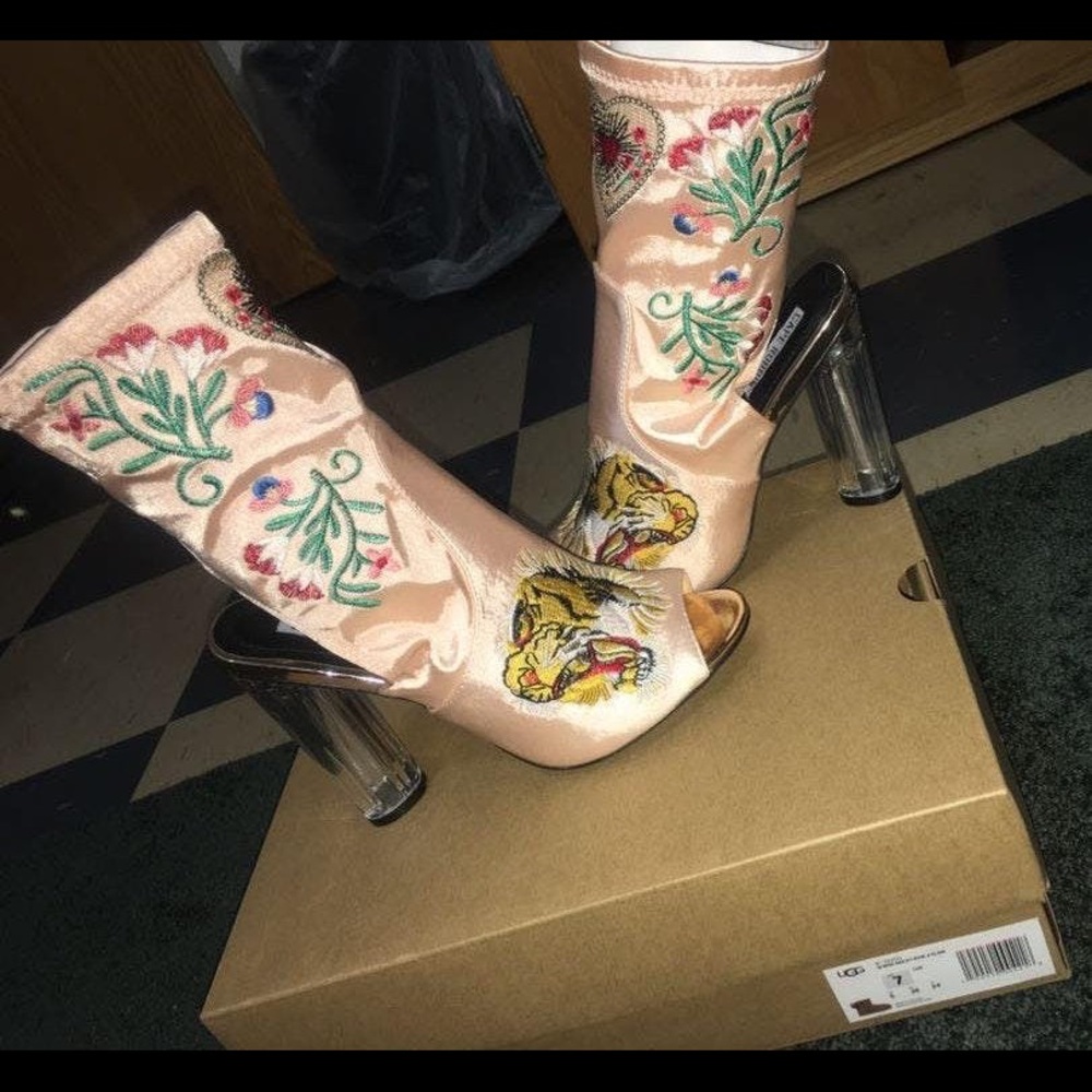 Open Toe Booties